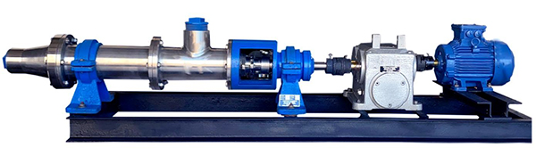 Progressive Cavity Screw Pump With Gear Drive